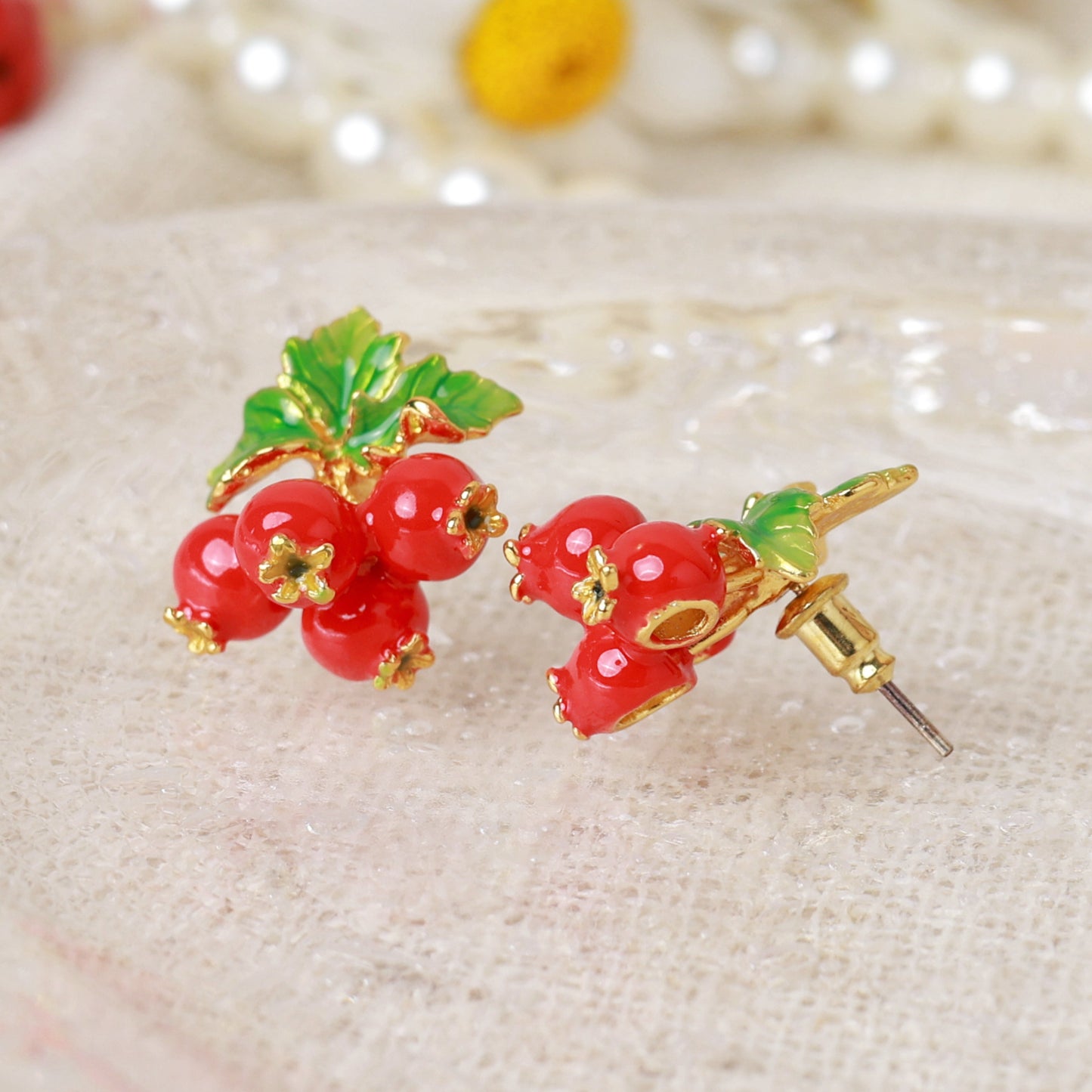Hawthorn Blossom Studs