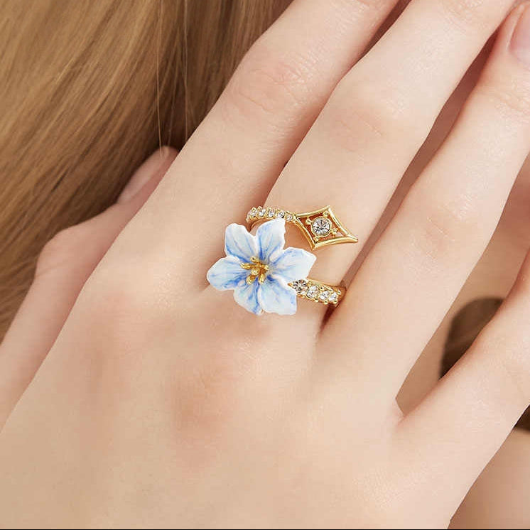 X-jz22501 青花瓷 戒指