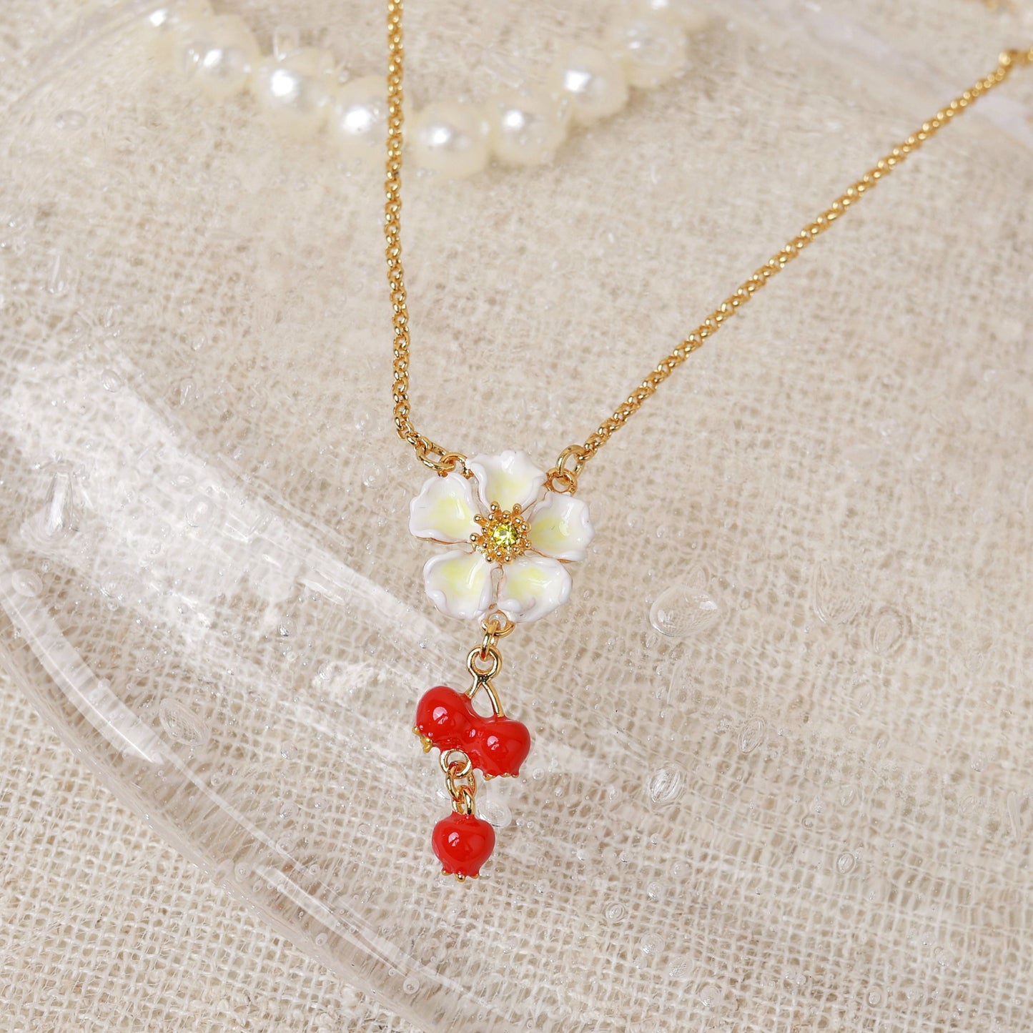 Hawthorn Blossom Drops