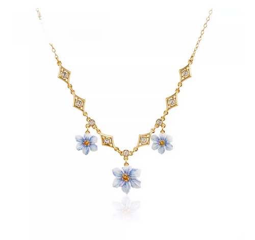 X-XL46301 青花瓷 项链