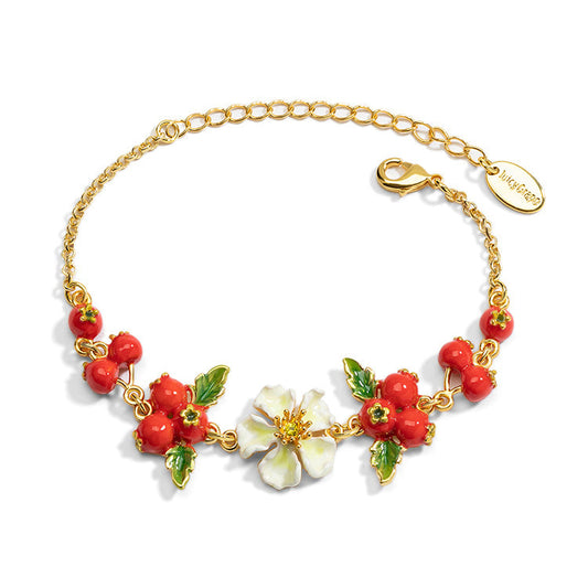 Sweet Hawthorn Bloom Bracelet