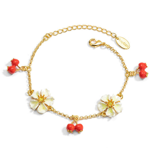 Hawthorn Blossom Bracelet