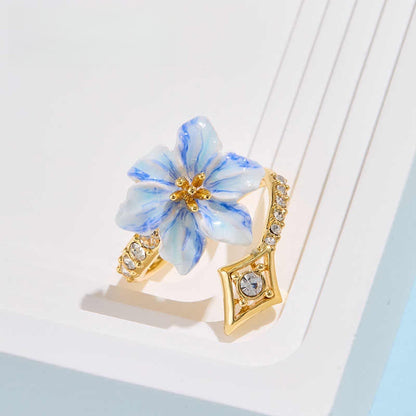 X-jz22501 青花瓷 戒指