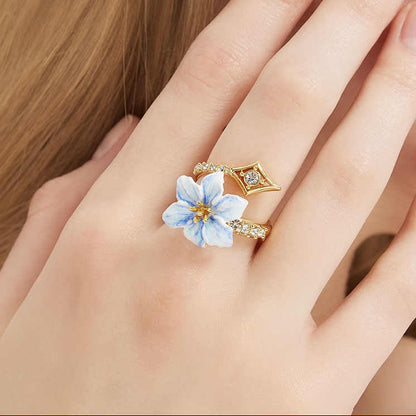 X-jz22501 青花瓷 戒指