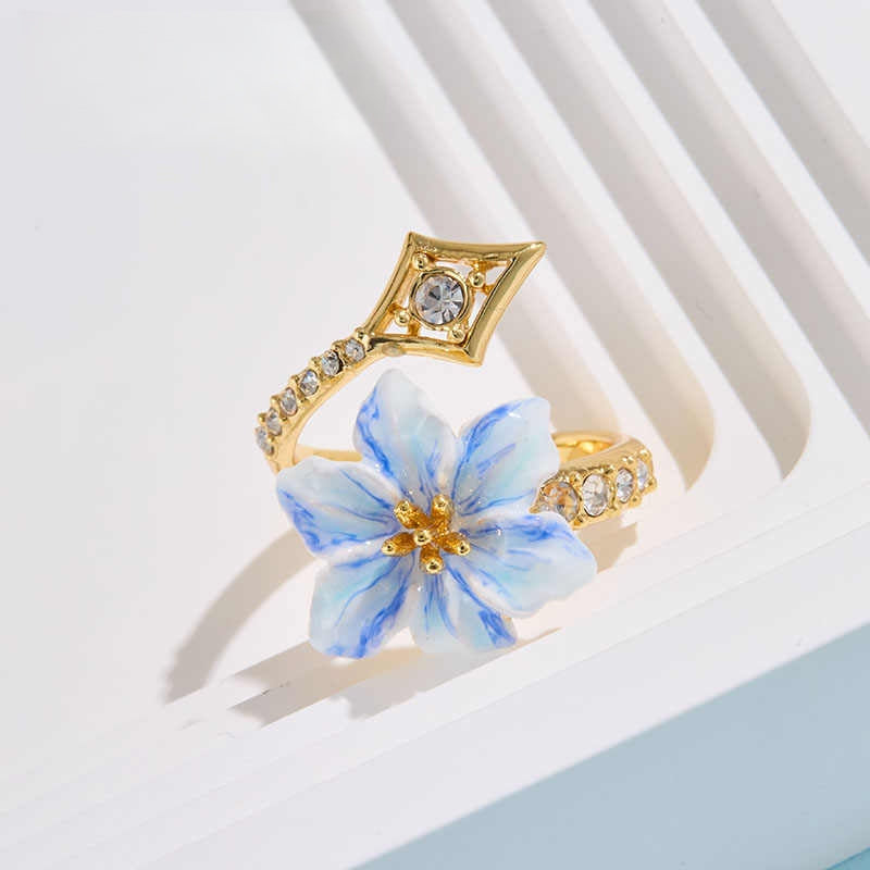 X-jz22501 青花瓷 戒指