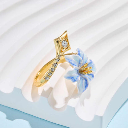 X-jz22501 青花瓷 戒指